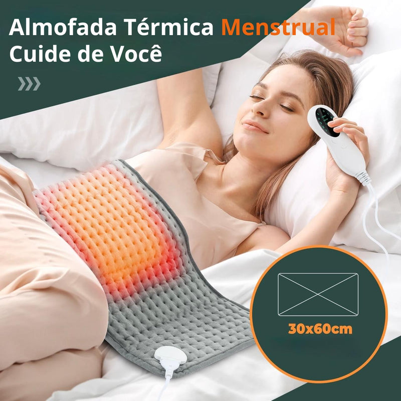 Almofada Térmica Elétrica – Conforto & Alívio Imediato!!!